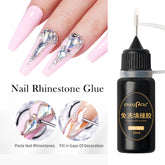 10/20g Nail Rhinestone Adhesive Glue Tranparent Nail Glue Soak Off UV LED Nail Art Gel Varnish
